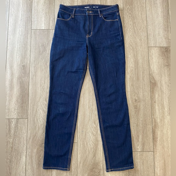 Old Navy High Rise Straight Leg Jeans - Picture 1 of 5